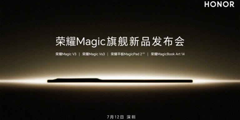 Honor Magic V3 Tease 2+1