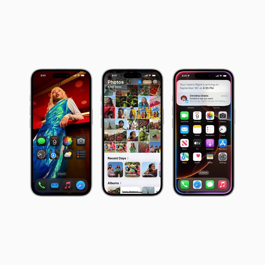 Apple släpper iOS 18.0.1 ämnad för iPhone 16-serien