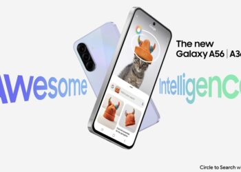 Samsung introducerar Galaxy A56, flaggskepp i serien
