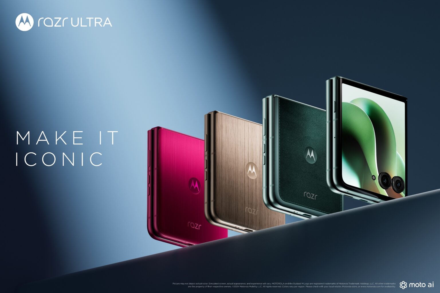 Bilder och specifikationer på Motorola Razr 60 Ultra läcker ut