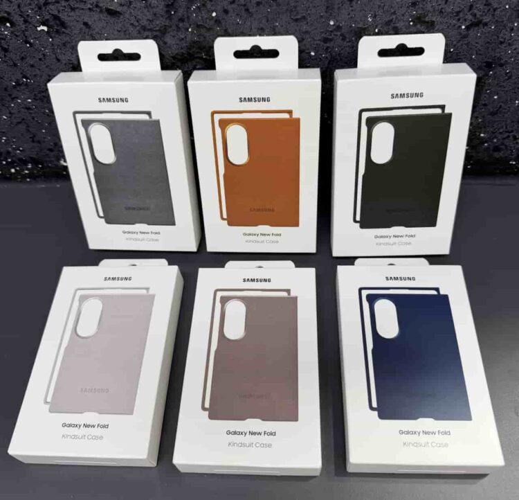Officiella skal till Samsung Galaxy Z Fold 8 Wide läcker ut