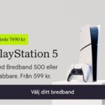 Hett tips: Tele2 erbjuder åter igen Playstation 5 på köpet
